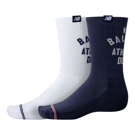 Coolmax Crew Socks 2 Pack - New Balance