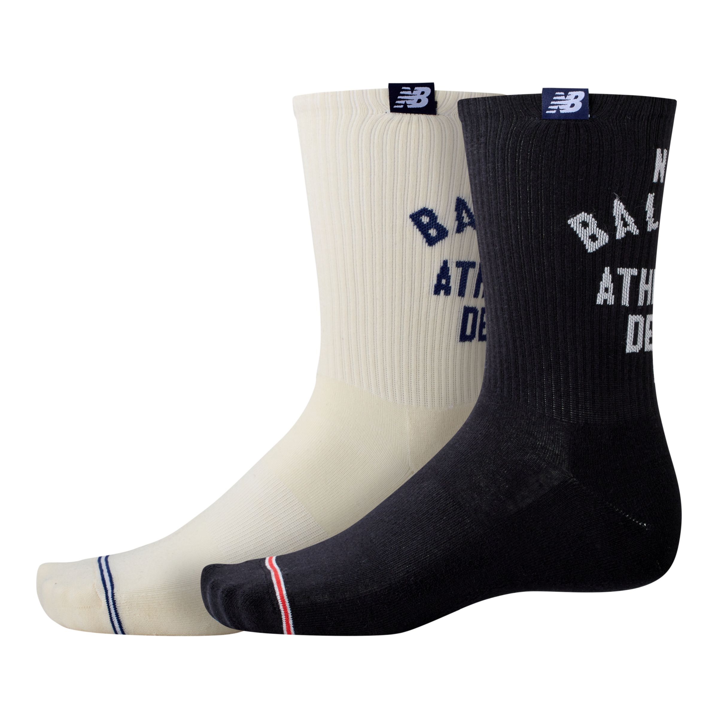 

New Balance Unisex Lifestyle Midcalf Socks 2 Pack Print / Pattern / Misc - Print / Pattern / Misc