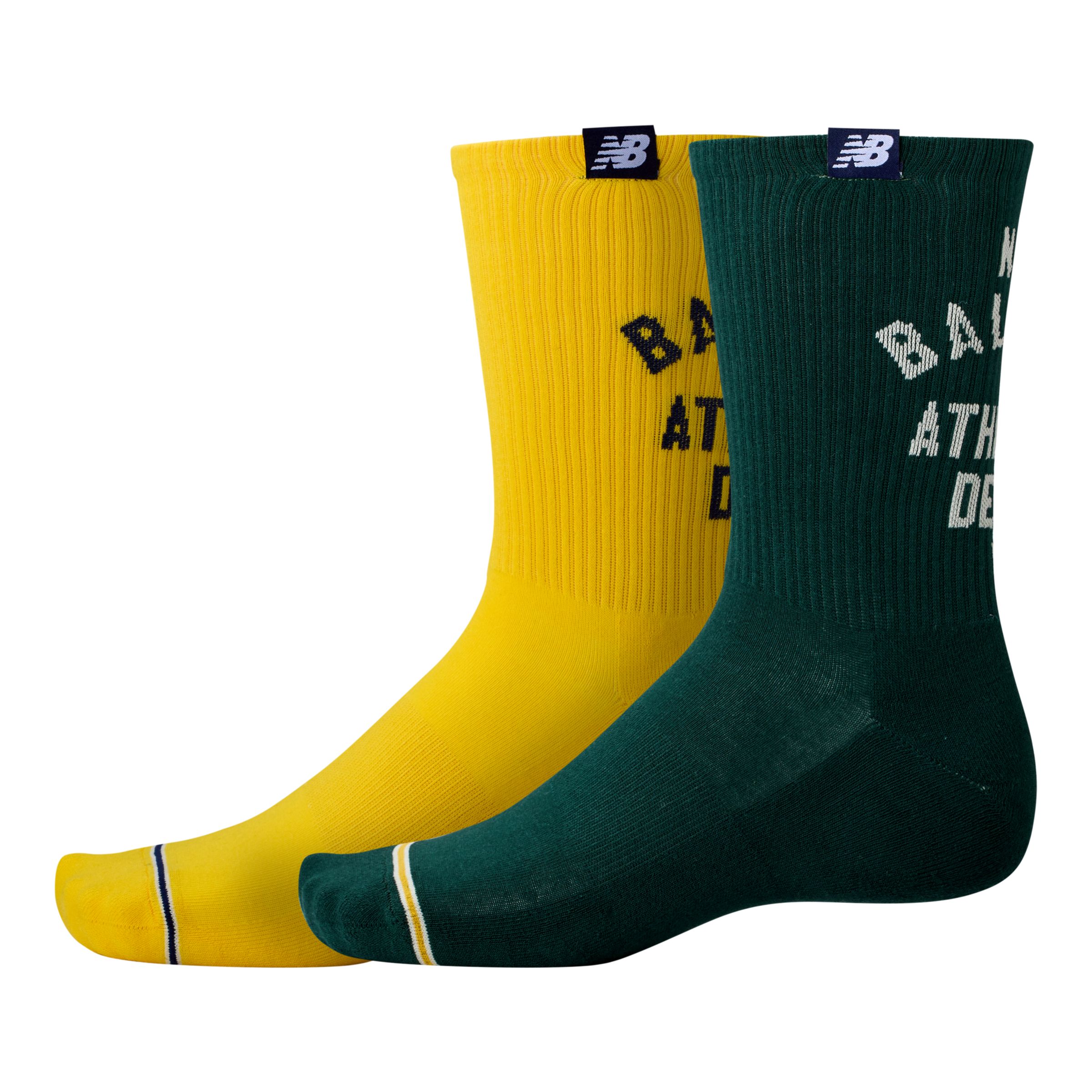 

New Balance Unisex Lifestyle Midcalf Socks 2 Pack Print / Pattern / Misc - Print / Pattern / Misc