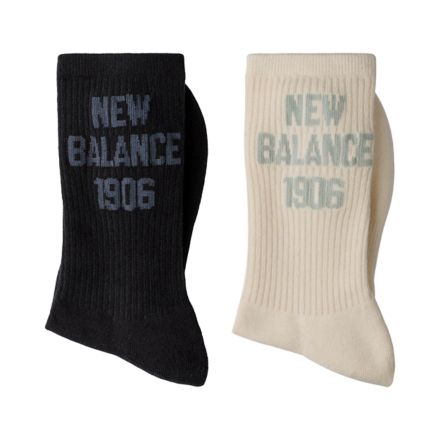 Waffle Knit Ankle Socks 2 Pack - New Balance