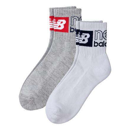 Coolmax Low Cut Socks 2 Pack - New Balance