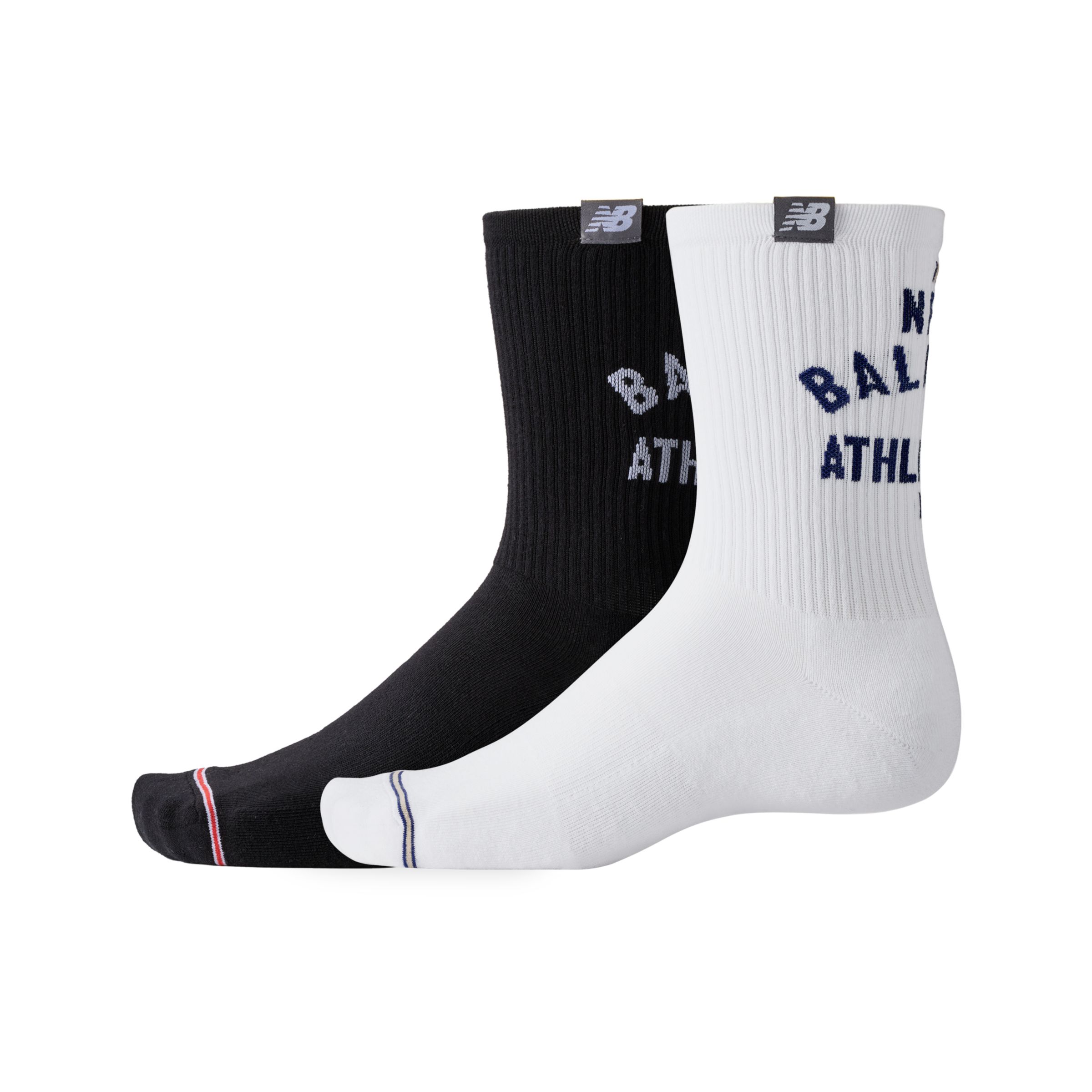 Unisex Lifestyle Midcalf Socks 2 Pack - New Balance