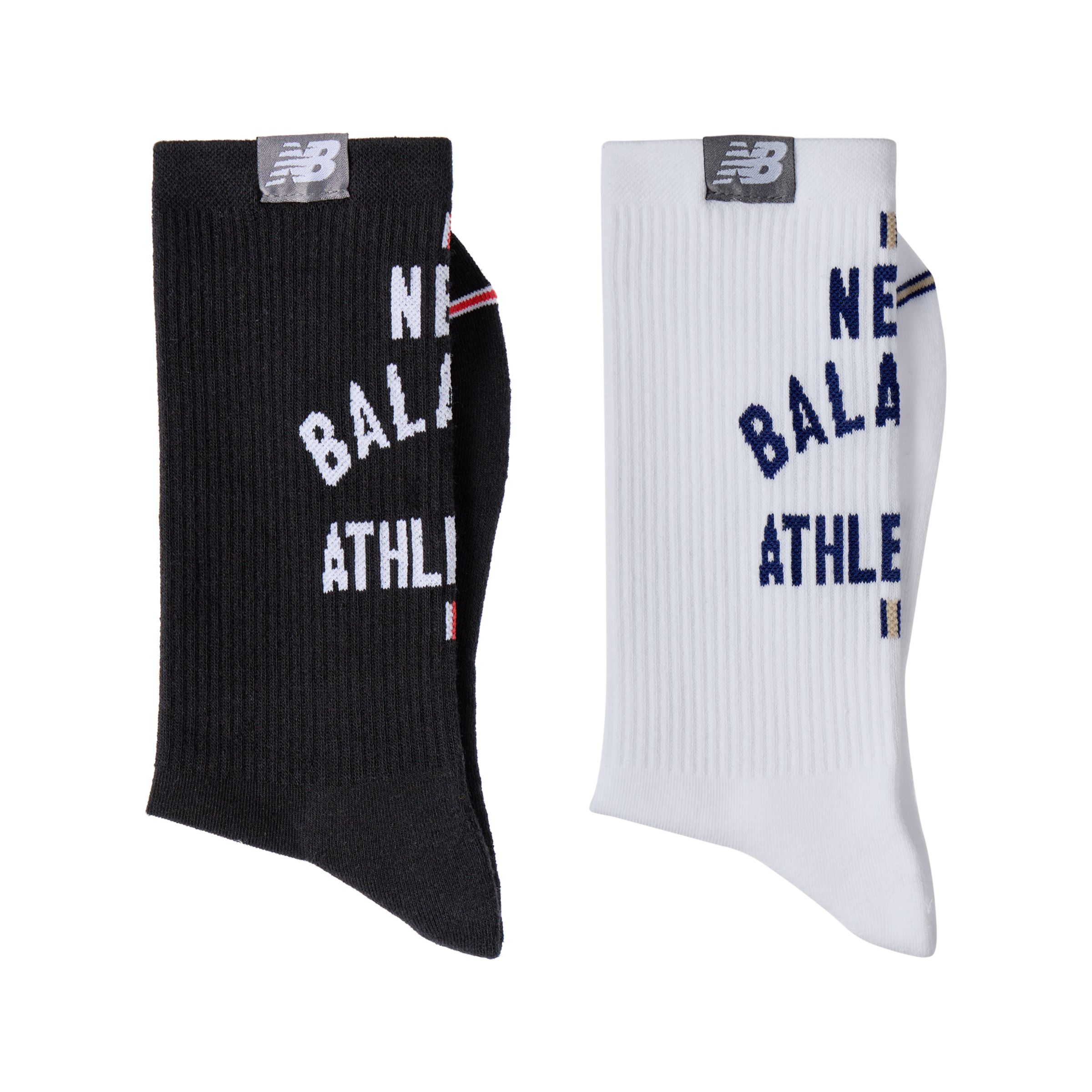 Unisex Lifestyle Midcalf Socks 2 Pack - New Balance