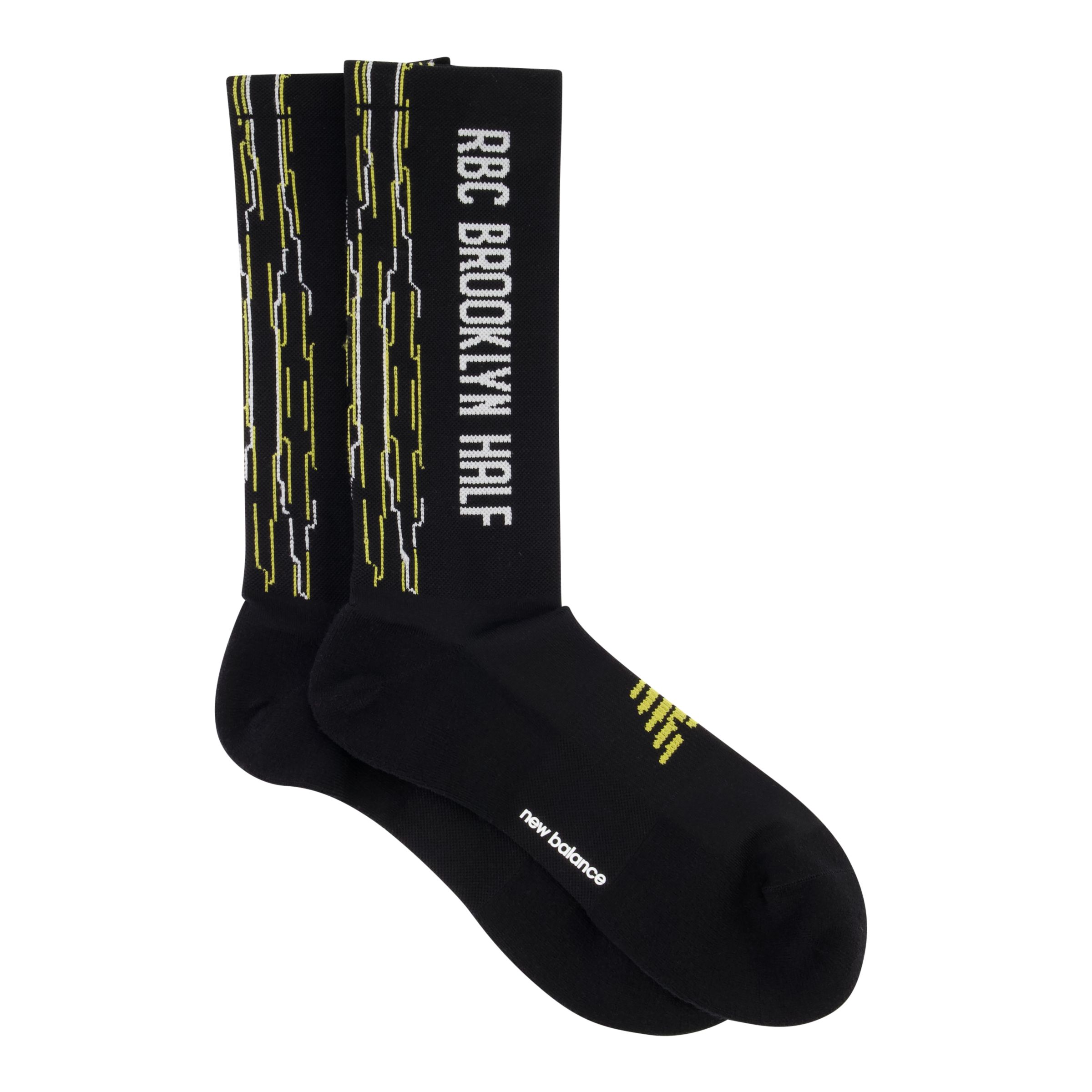 

New Balance Unisex Brooklyn Half Crew Sock Black - Black