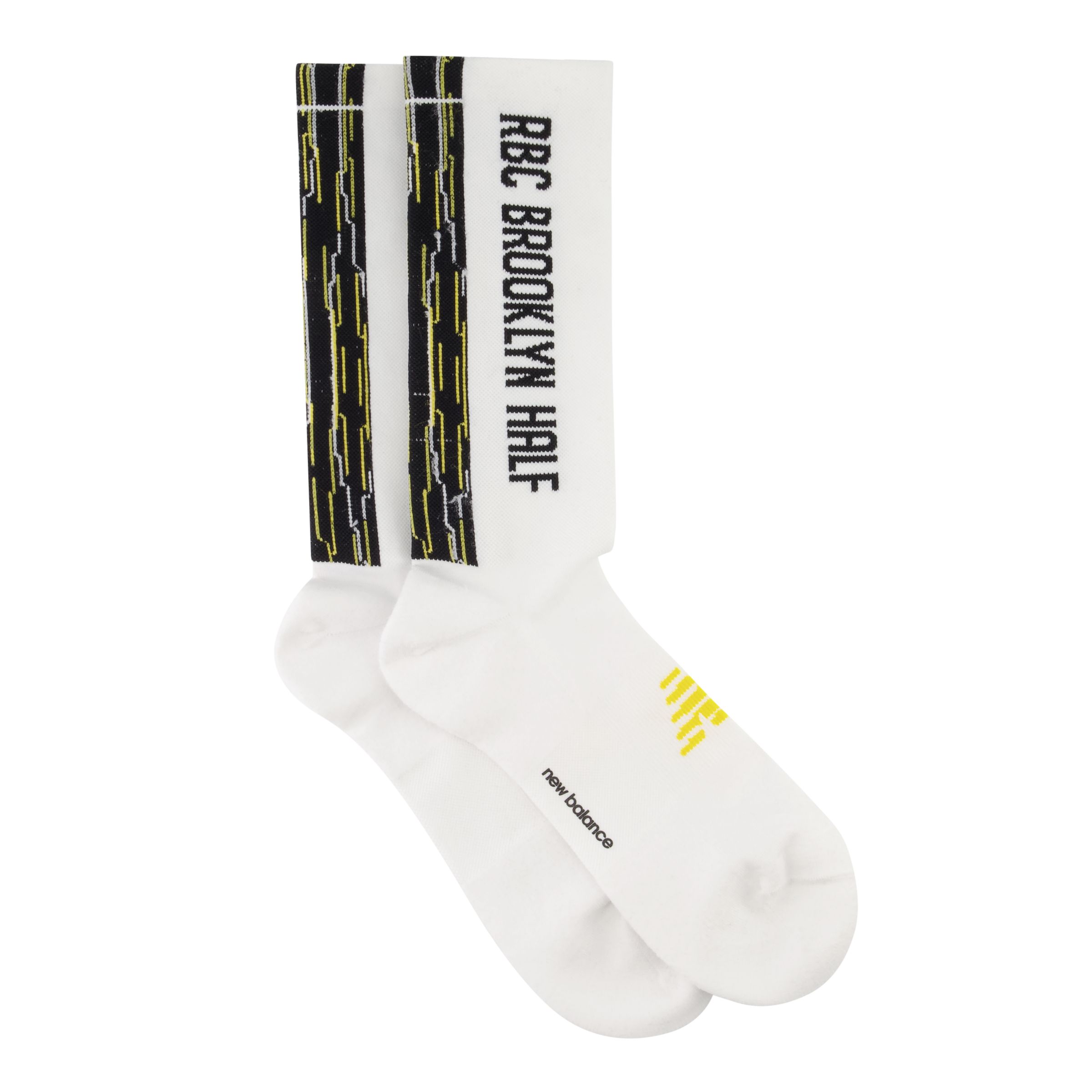 

New Balance Unisex Brooklyn Half Crew Sock White - White