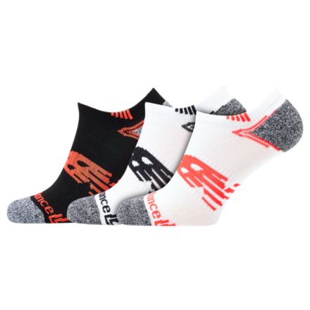 NB No Show Run Sock 3 Pair, LAS44223AS3