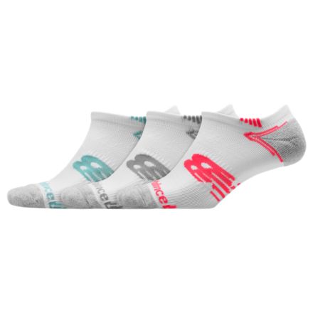 NB No Show Run Sock 3 Pair, LAS44223WM