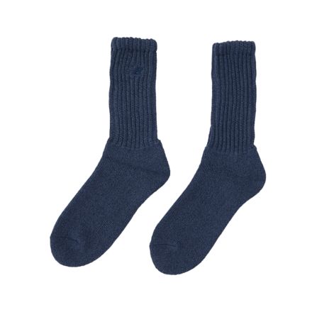 コンフォートロングソックス, NB NAVY HEATHER, LAS45642NNH