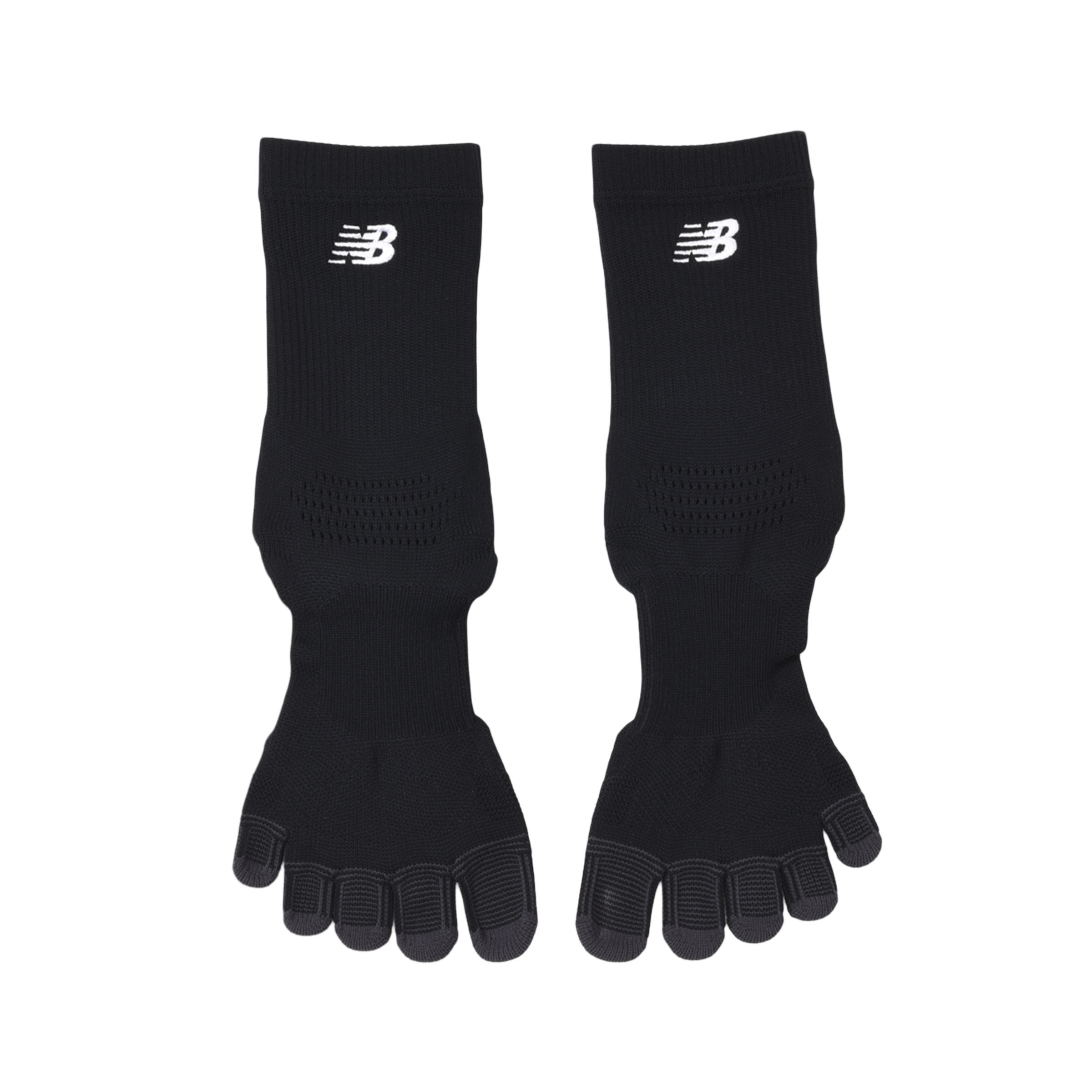 New Balance 5本指グリップソックス, LAS45682BK