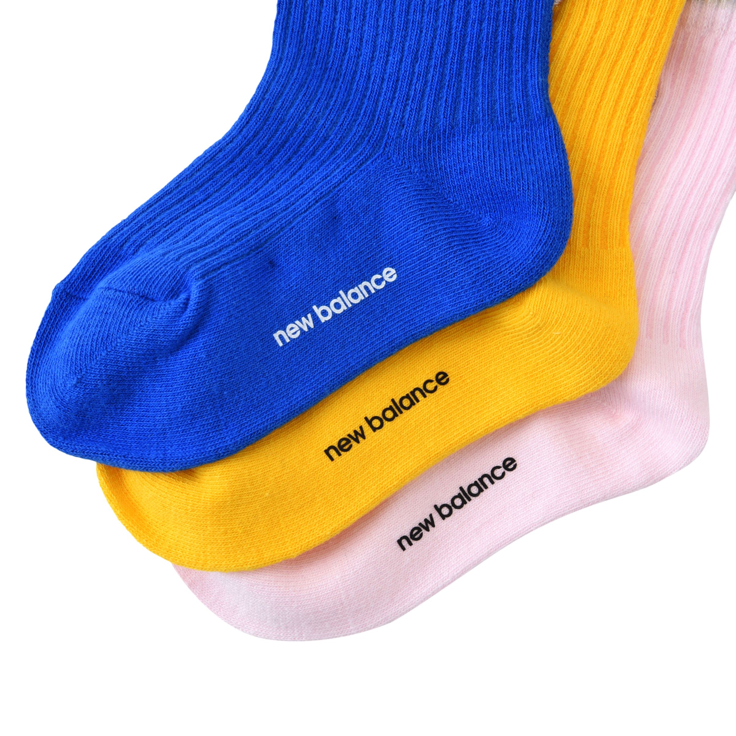 Kids Patch Logo Midcalf Socks 3 Pack