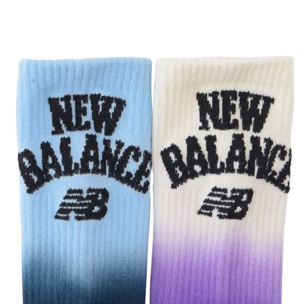 Kids Tie Dye Crew Socks 2 Pack