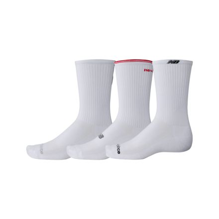 Mixed Crew 3 Pack, أبيض, LAS50043WT