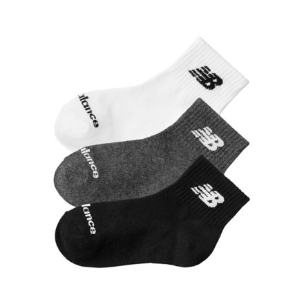 Youth Everyday Lightweight Ankle 3 Pack, WHITE, LAS50473WM