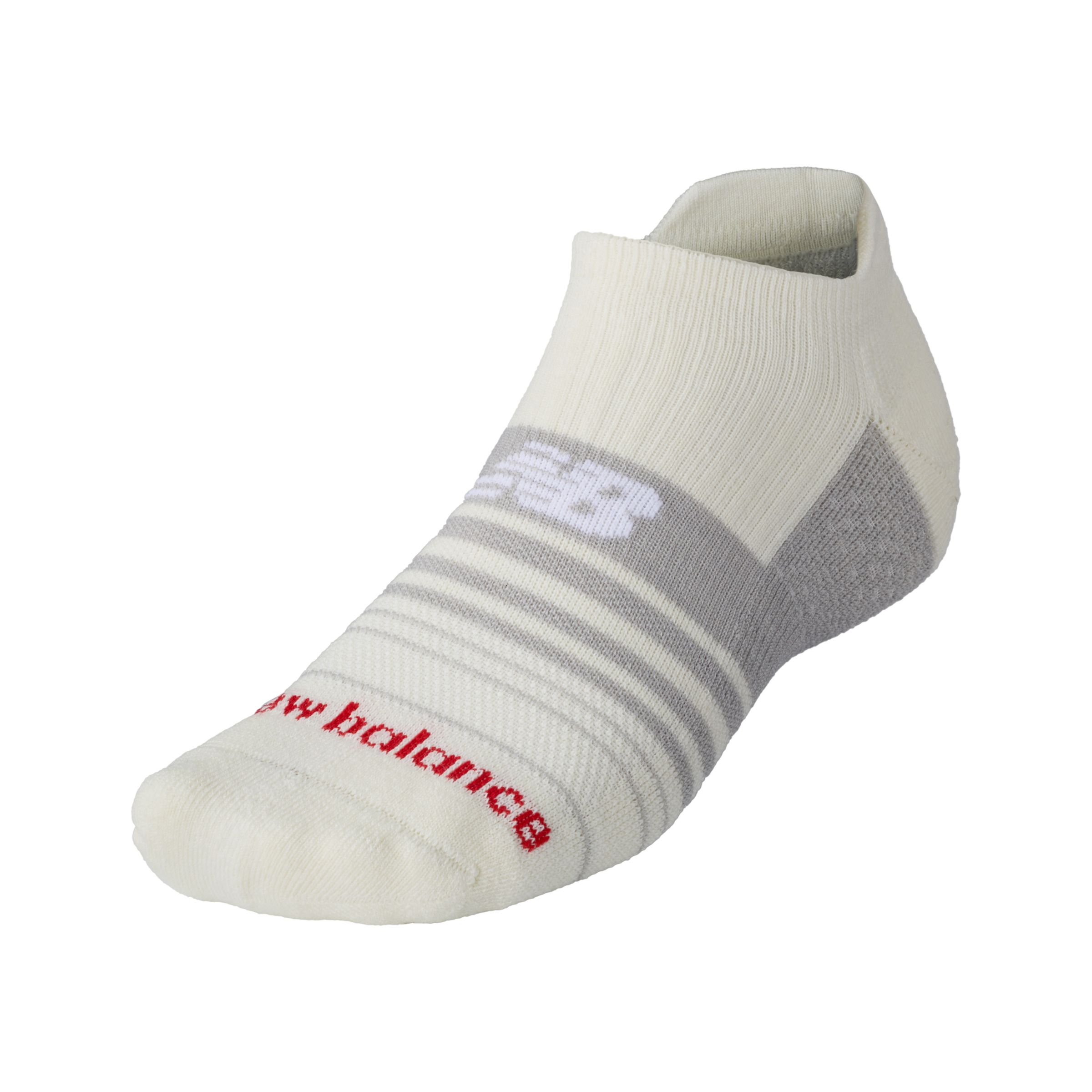 

New Balance Unisex Warm No Show Tab Socks 1 Pair White - White