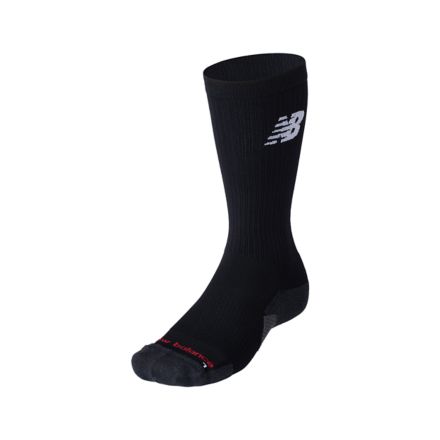 Compression Crew Socks 1 Pair, 黑, LAS51081BK