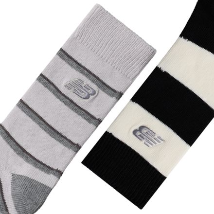 Retro Stripe Crew Socks 2 Pack