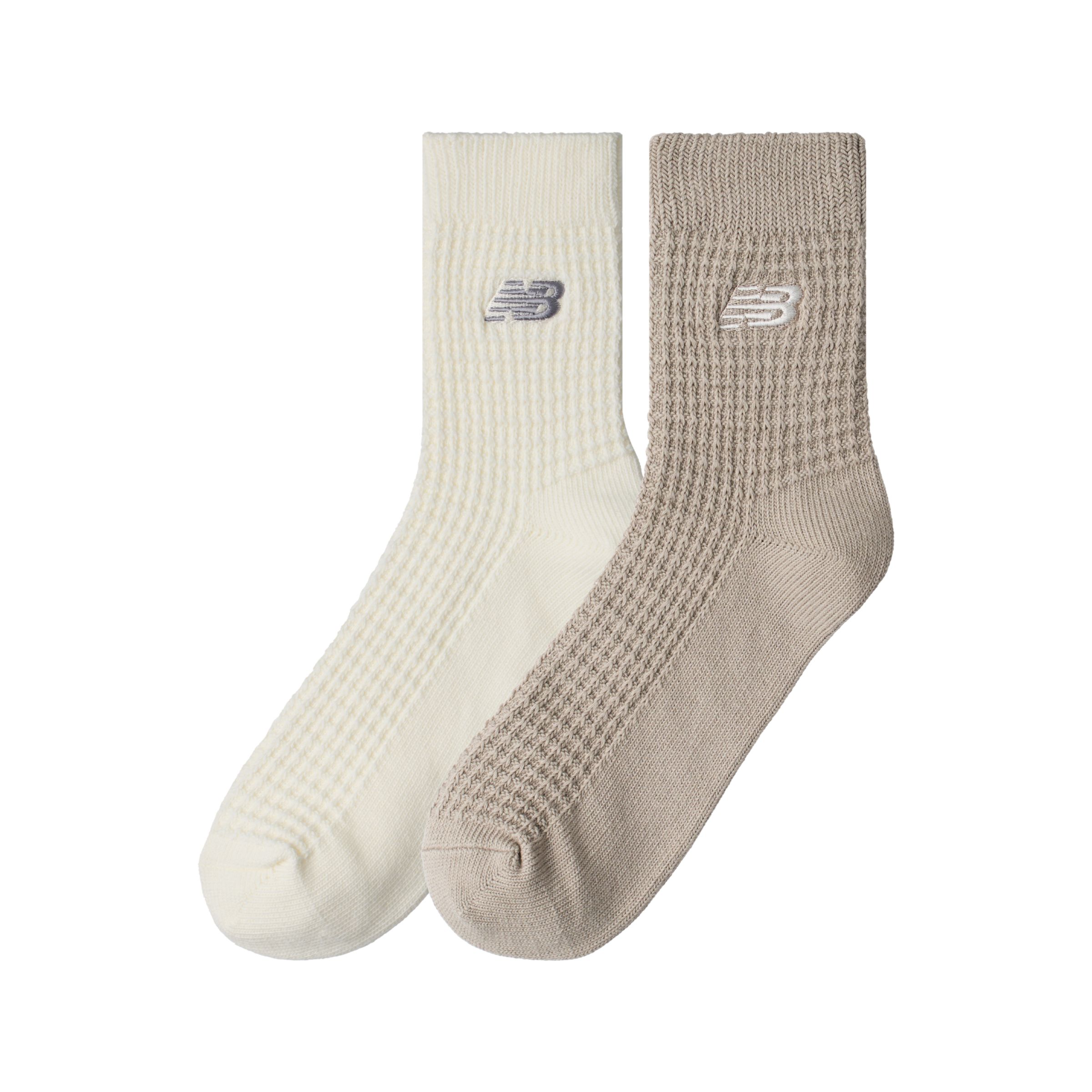 Waffle Ankle Sock 2 Pack