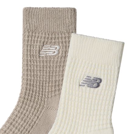 Waffle Ankle Sock 2 Pack