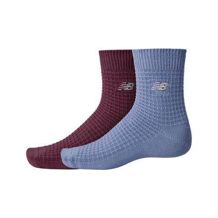 Waffle Ankle Sock 2 Pack
