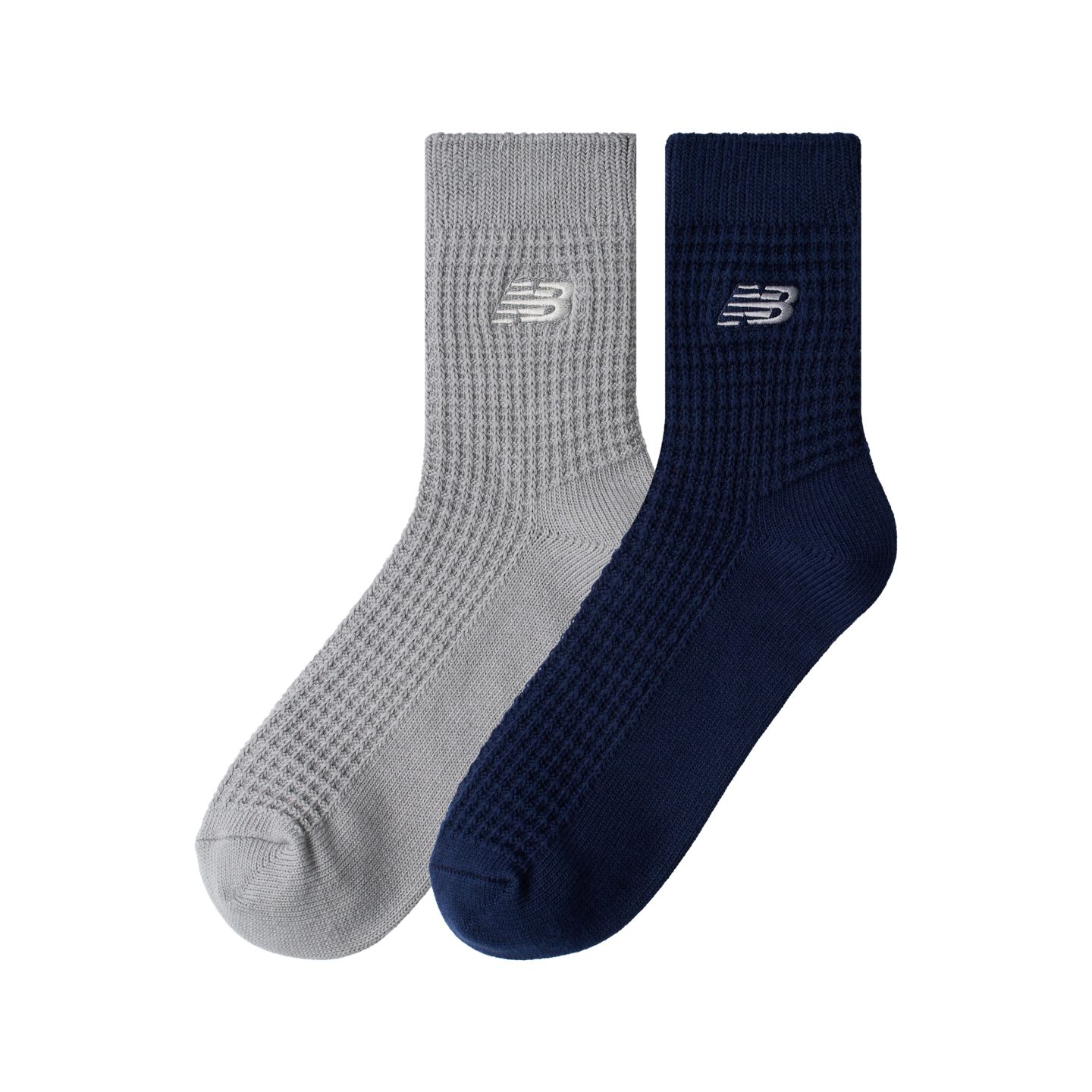 Носки для мужчин, низкие, вафельная ткань, 2 шт. — New Balance, цвет: Assorted 3 Colors — фото 2