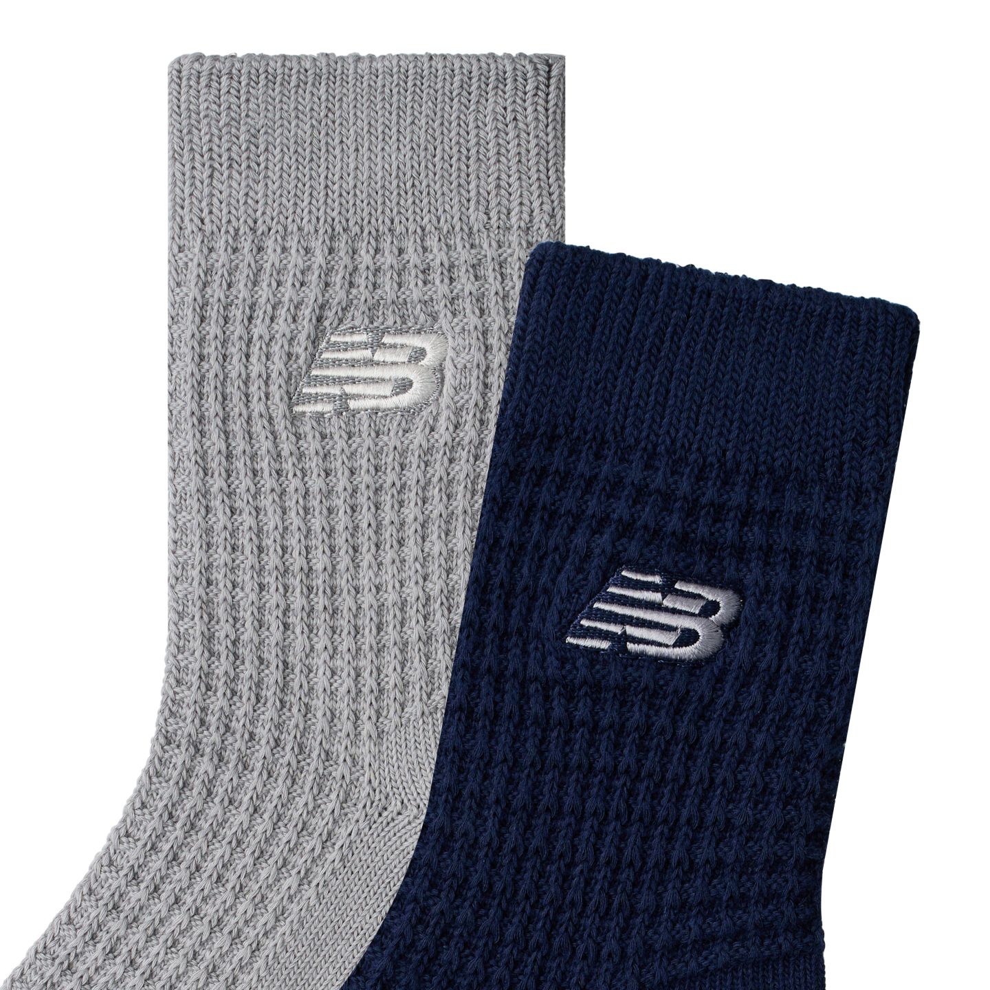 Носки для мужчин, низкие, вафельная ткань, 2 шт. — New Balance, цвет: Assorted 3 Colors — фото 3