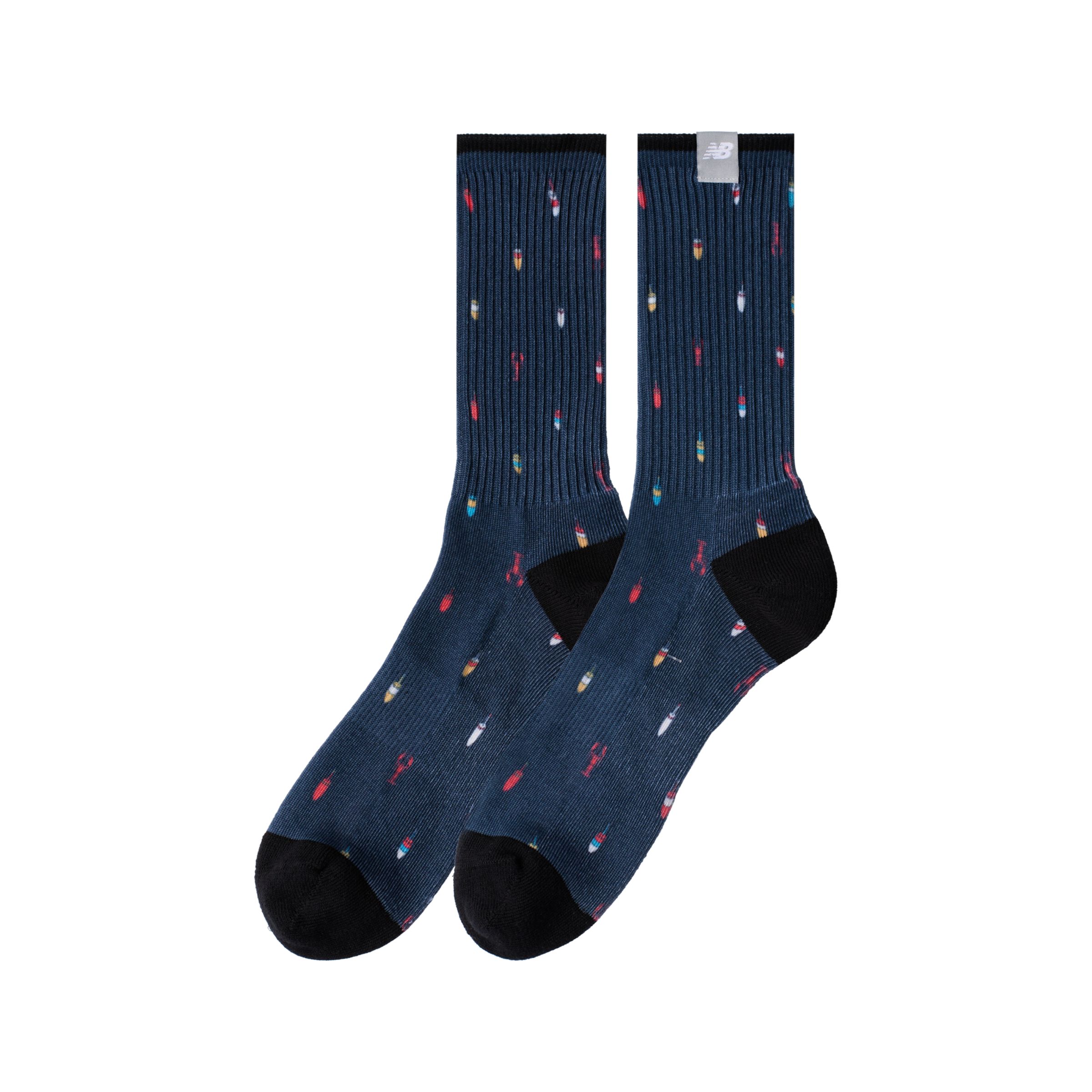 Digital Print Crew Socks 1 Pair