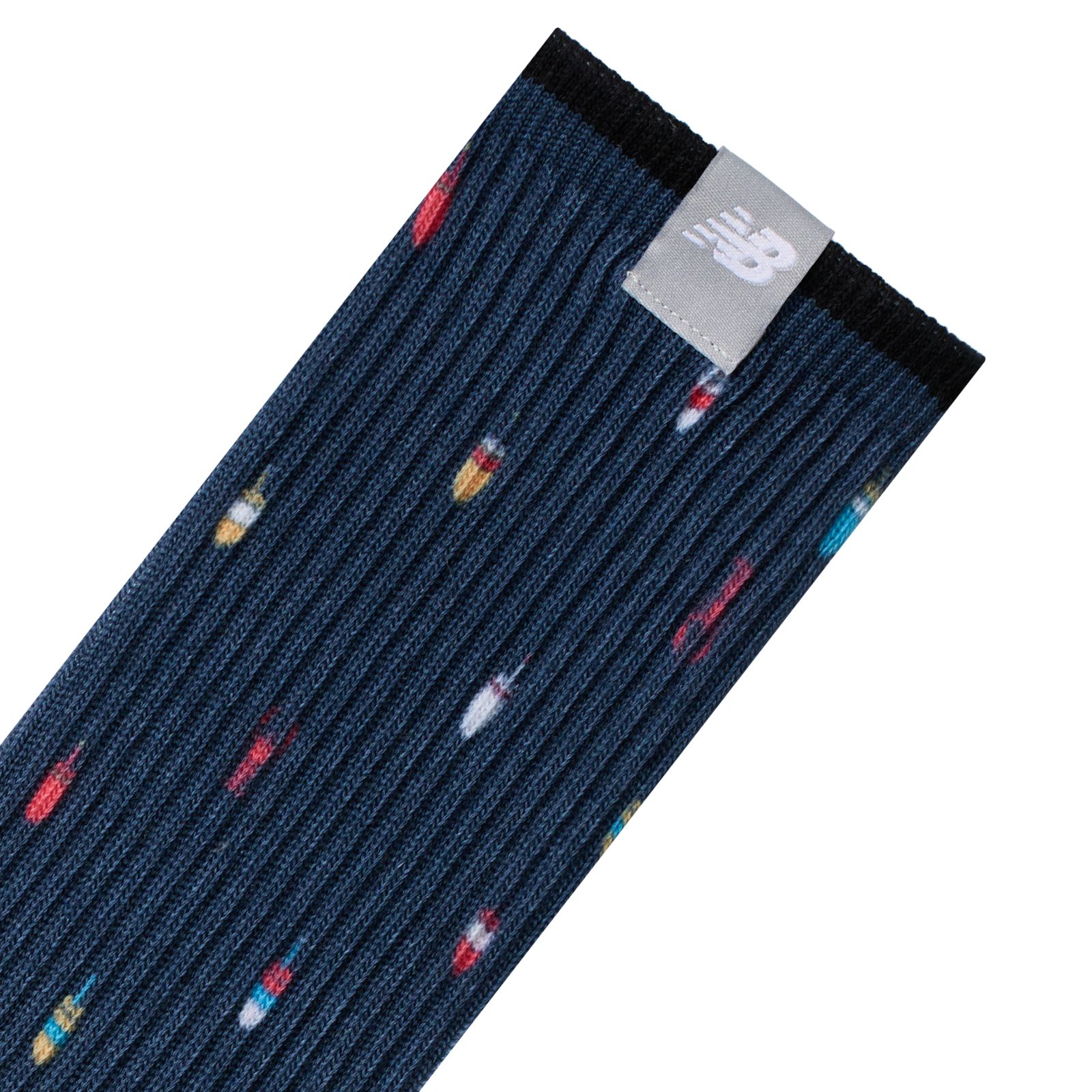 Мужские носки New Balance Digital Print Crew Socks 1 Pair — фото 3