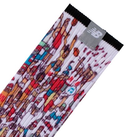Digital Print Crew Socks 1 Pair