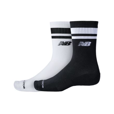 Run Repreve Midcalf 2 Pack, WHITE with BLACK, LAS51232WK
