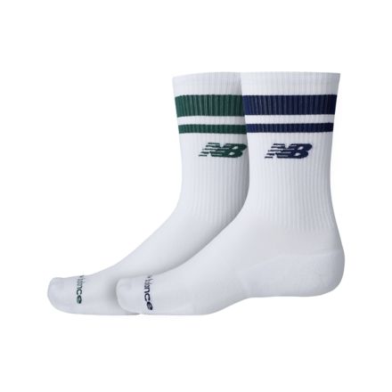 Run Repreve Midcalf 2 Pack, WHITE, LAS51232WT