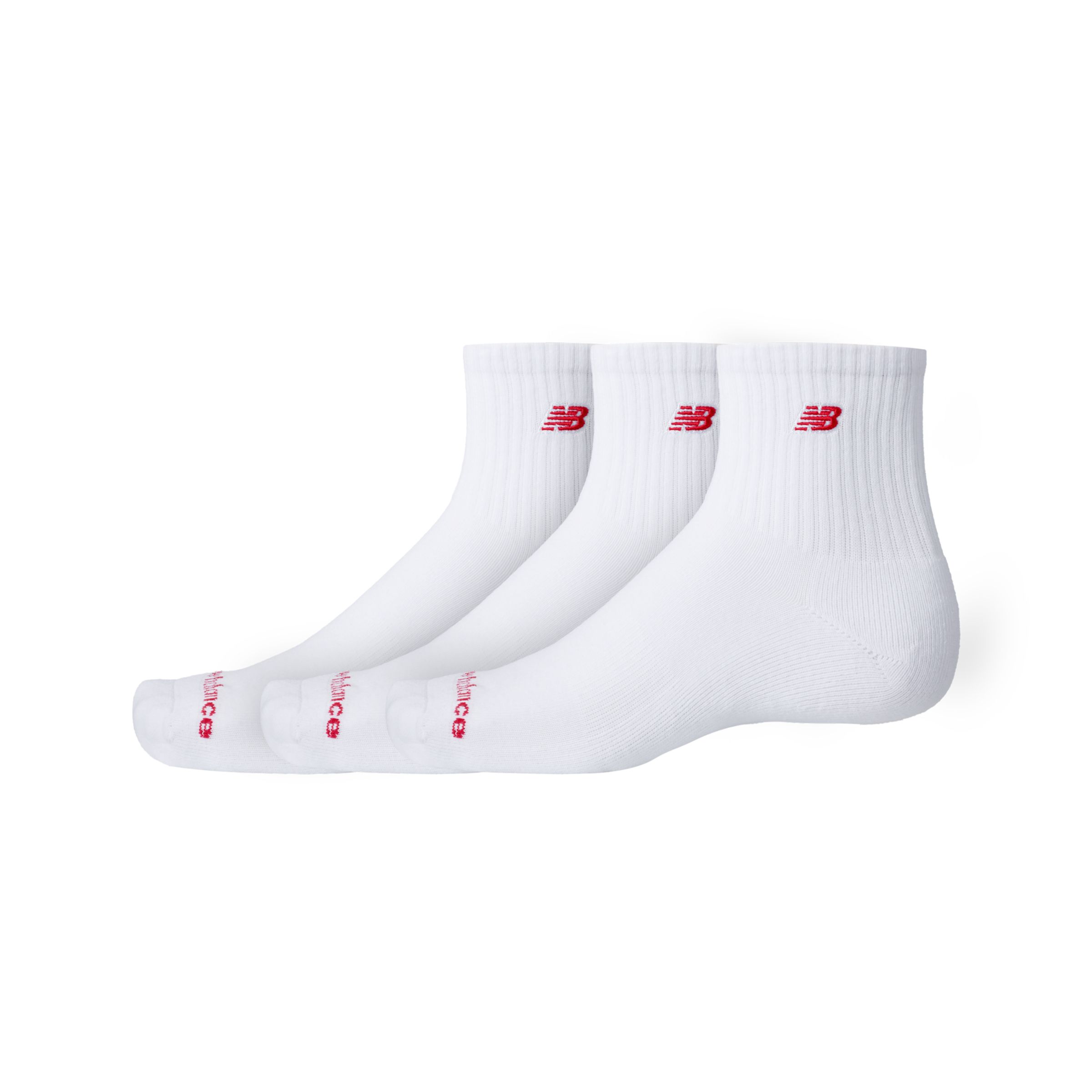 New Balance Unisex Patch Logo Ankle 3 Pack, Cotone, Taglia XL