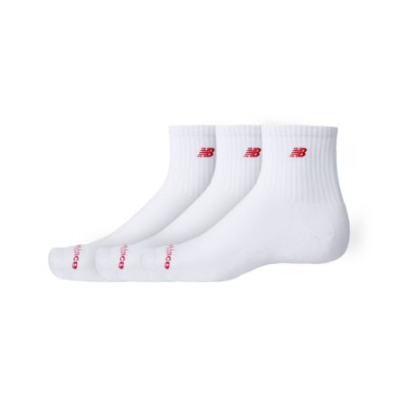 Patch Logo Ankle 3 Pack, WHITE, LAS51273WT