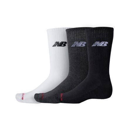 Everyday Crew 3 Pairs, WHITE, LAS51293WM