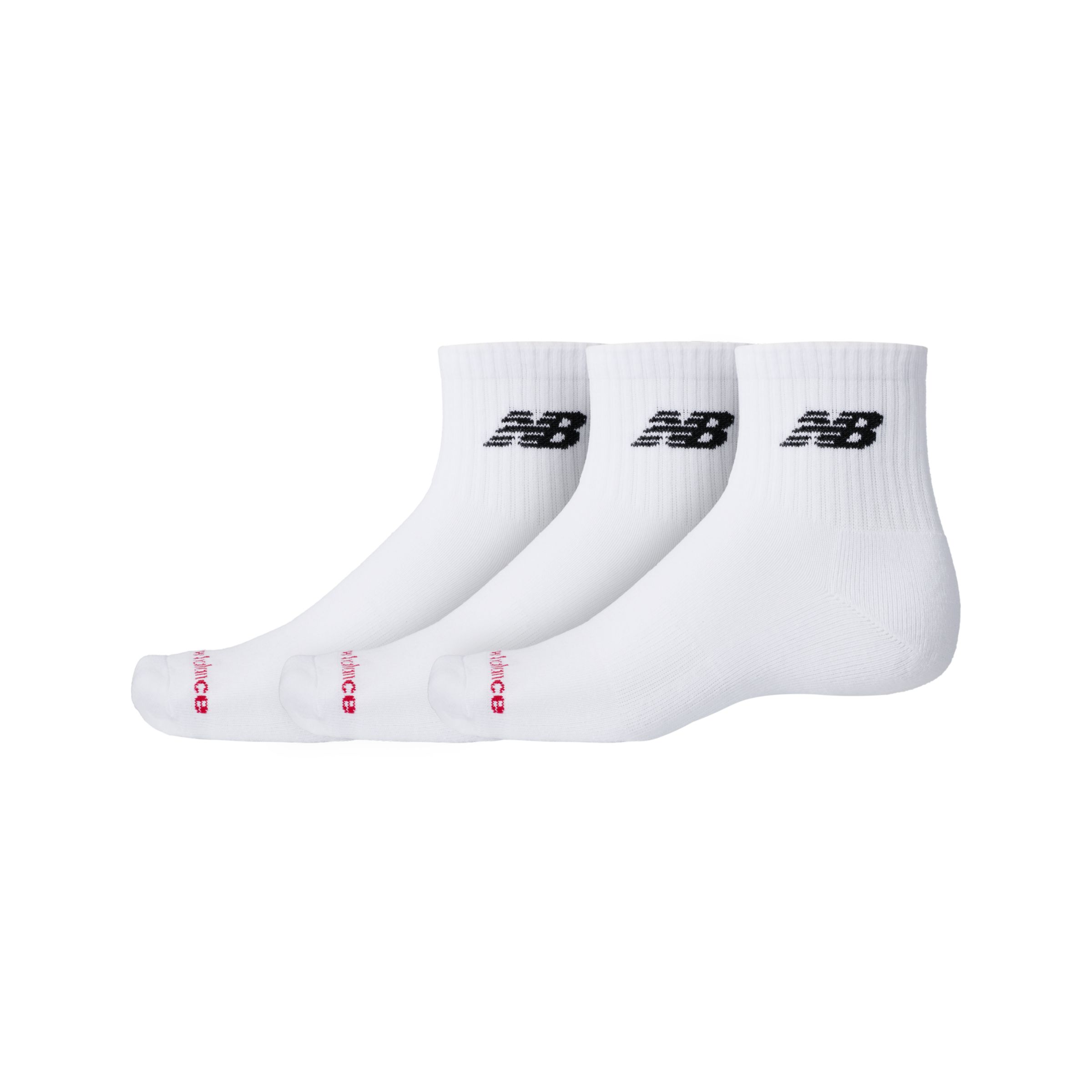 New Balance Unisex Everyday Ankle 3 Pairs, Cotone, Taglia M