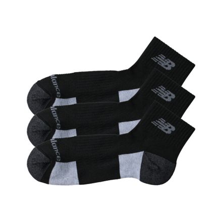 Performance Cushioned Ankle 3 Pack, أسود, LAS51373BK