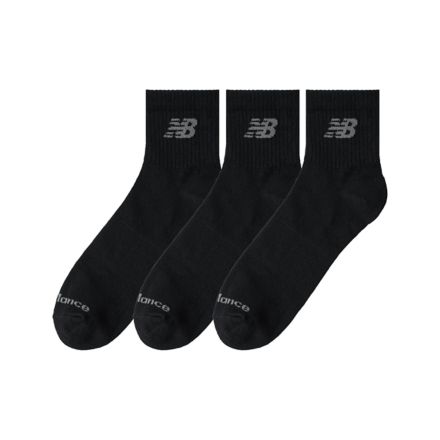 Performance Basic Ankle 3 Pack, WHITE, LAS51413BK