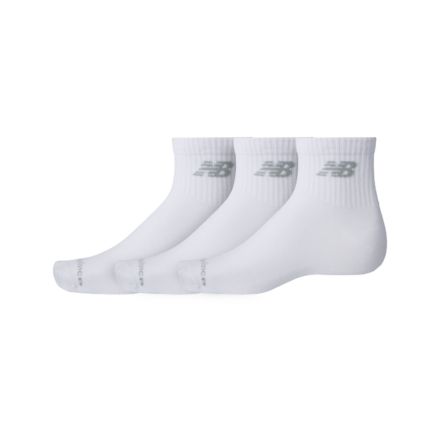 Performance Basic Ankle 3 Pack, WHITE, LAS51413WT