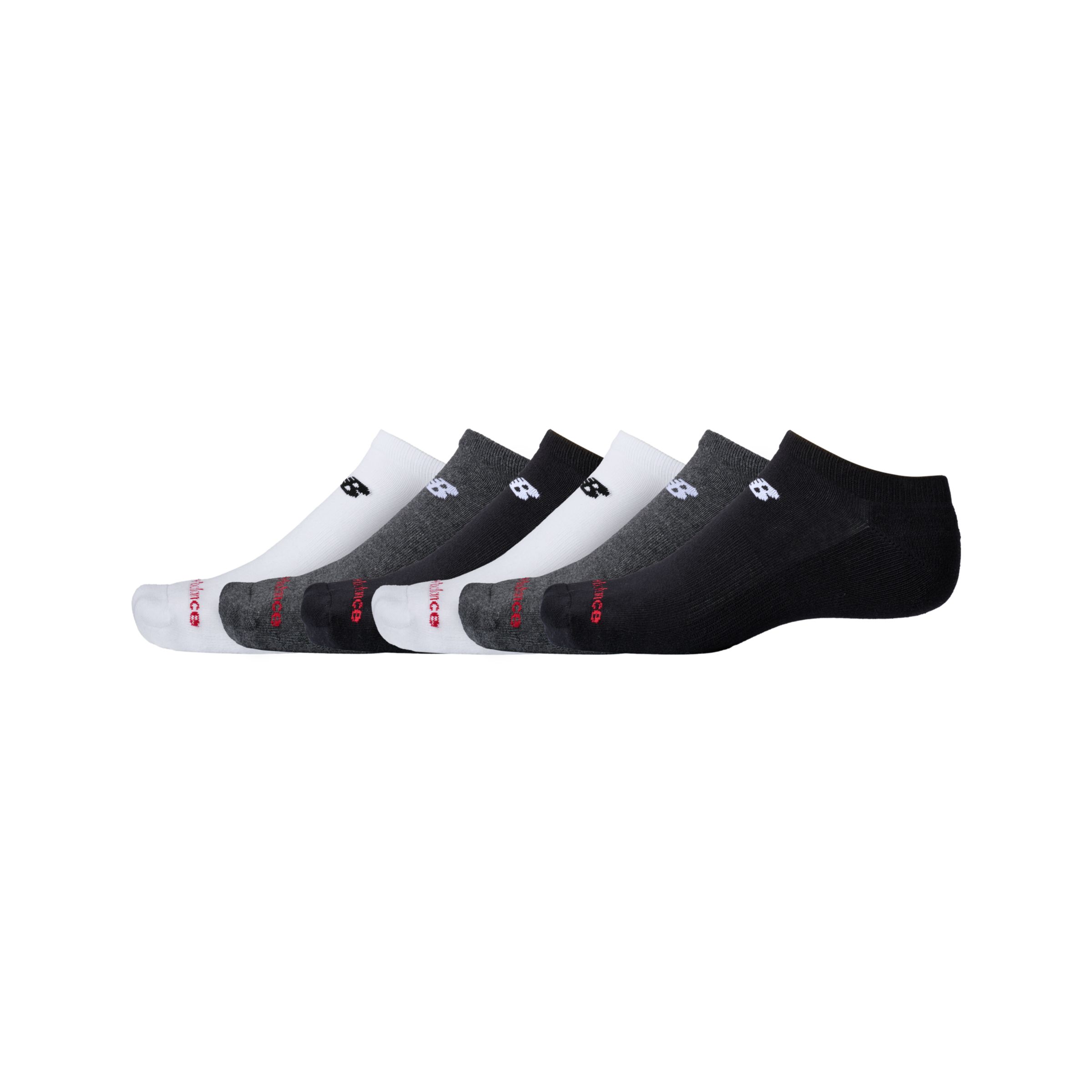 New Balance Everyday No Show 6 Pack, LAS51456WM