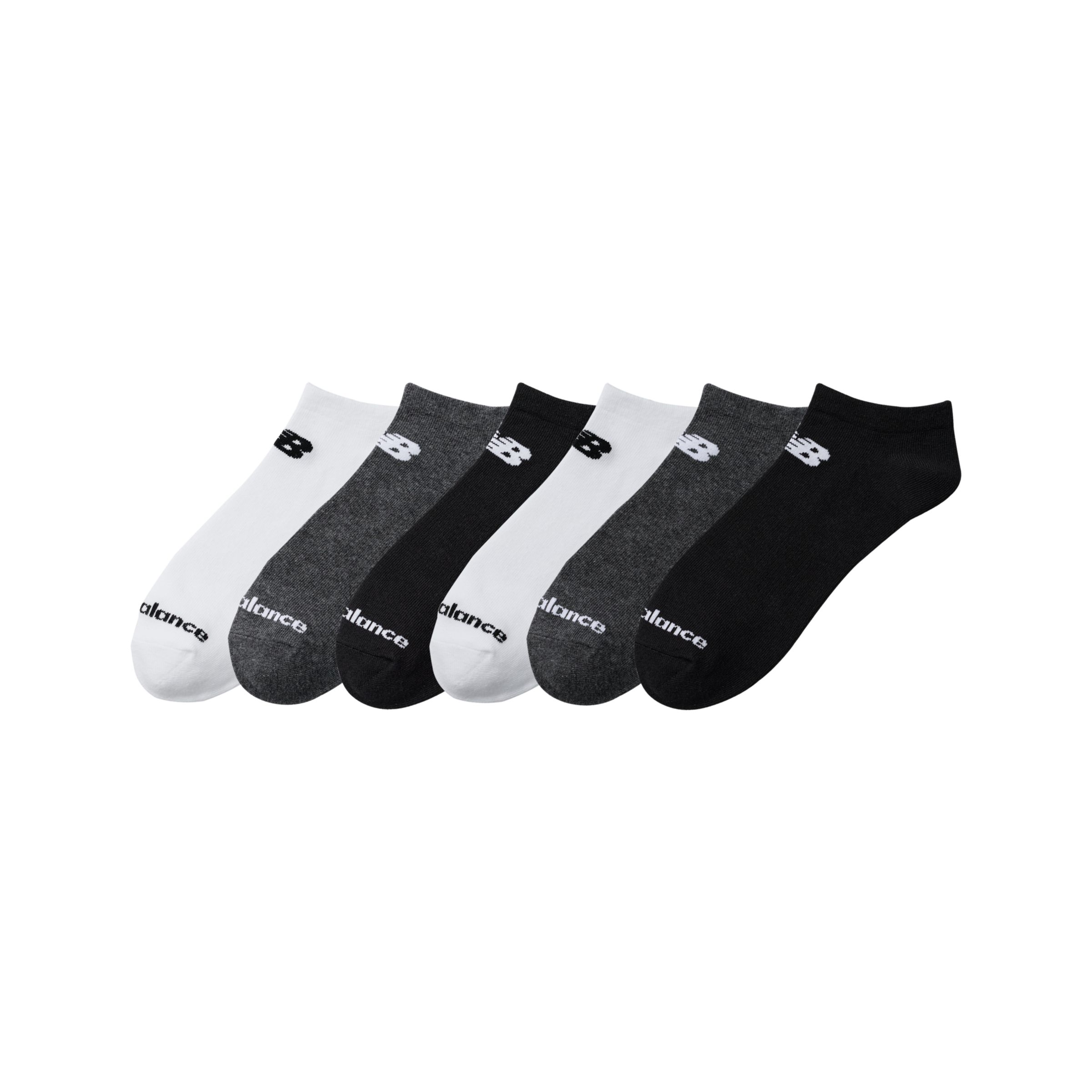 Lightweight No Show Socks 6 Pack