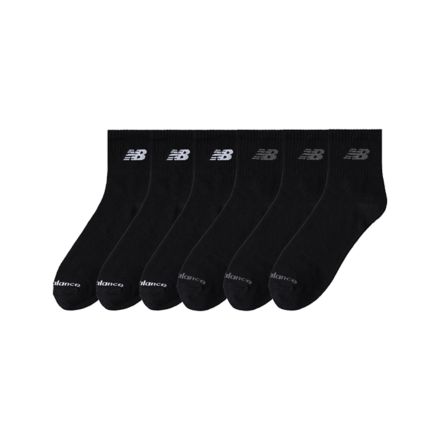 Lightweight Ankle Socks 6 Pack, BLACK, LAS51486BK