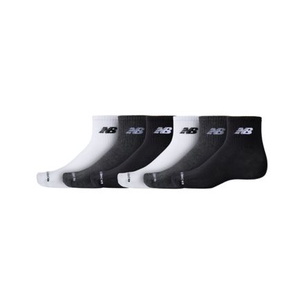 Lightweight Ankle Socks 6 Pack, BLACK, LAS51486WM
