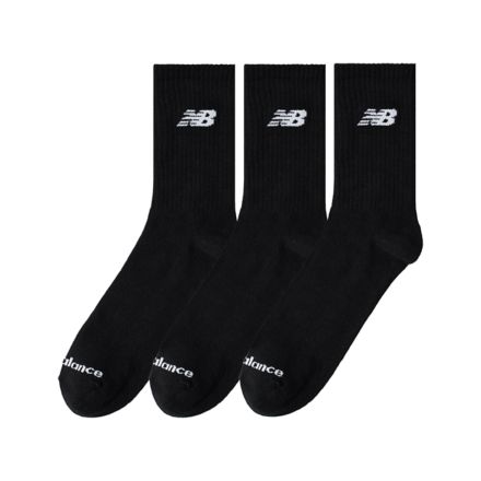 Lightweight Quarter Socks 3 Pack, BLACK, LAS51493BK