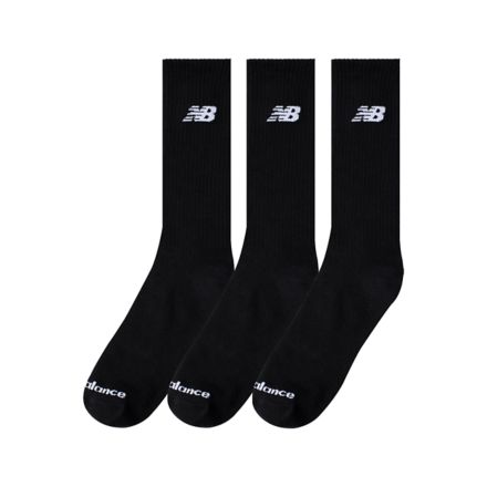 Lightweight Crew Socks 3 Pack, أسود, LAS51503BK