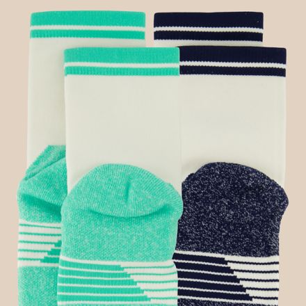 Australian Open Two Pack Quarter Sock