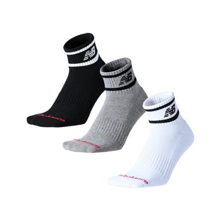 ミッドレングス3Pソックス, ASSORTED COLORS, LAS55637AS