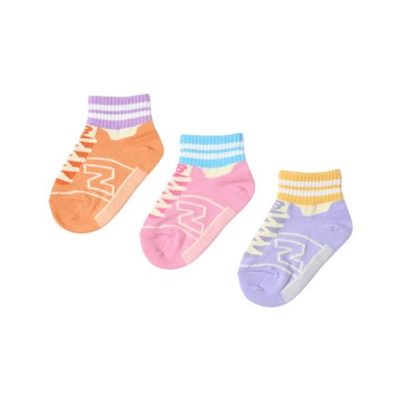 ガールズ3Pソックス, ASST2 COLORS, LAS55649AS1