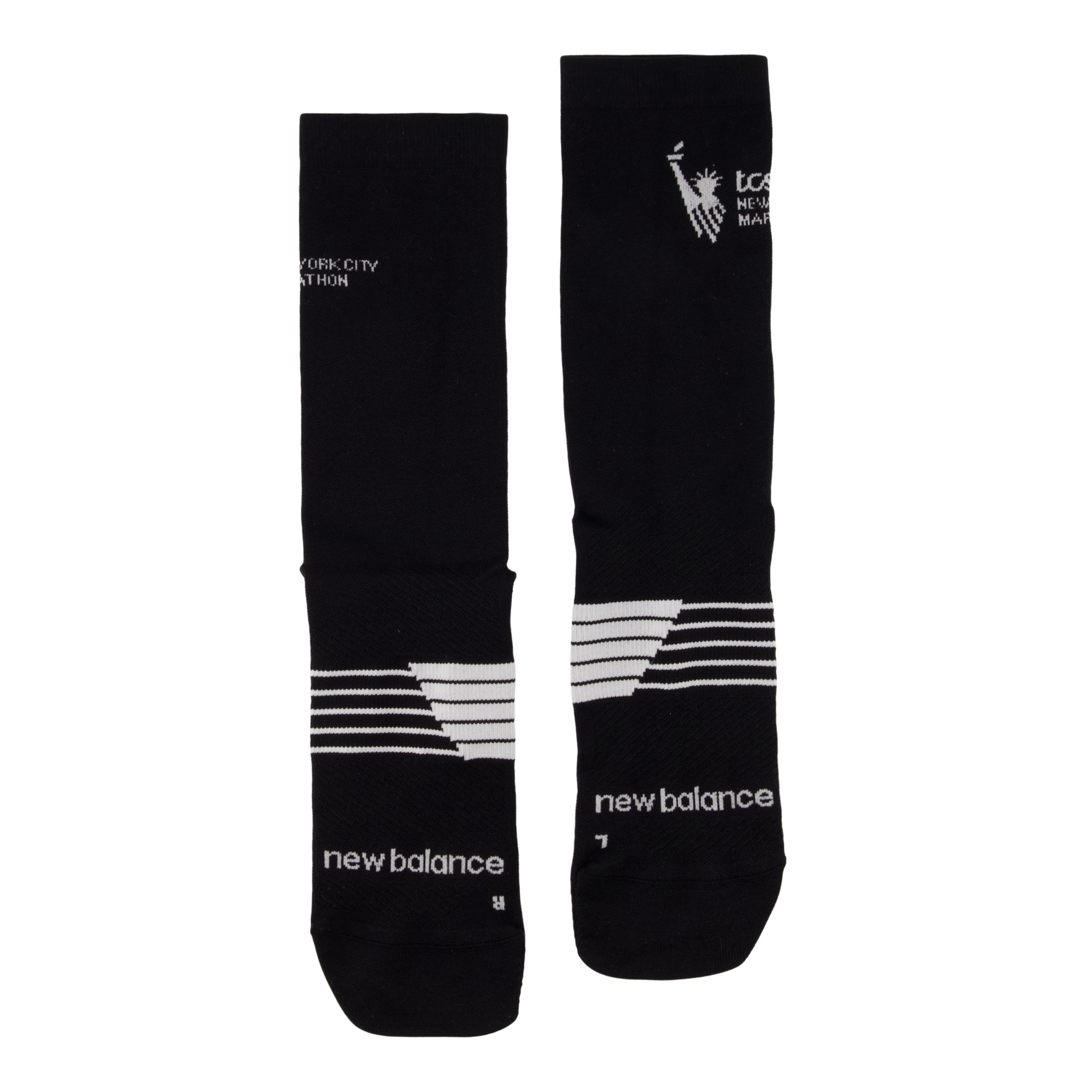New Balance Unisex Nyc Quarter Sock In Black