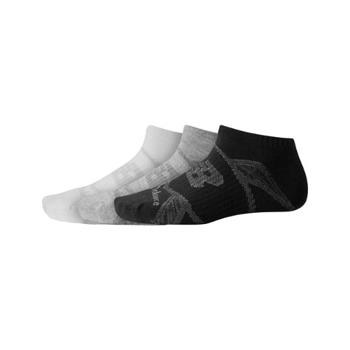 New Balance Unisex Performance No Show Socks 3 Pack In Print/pattern/misc