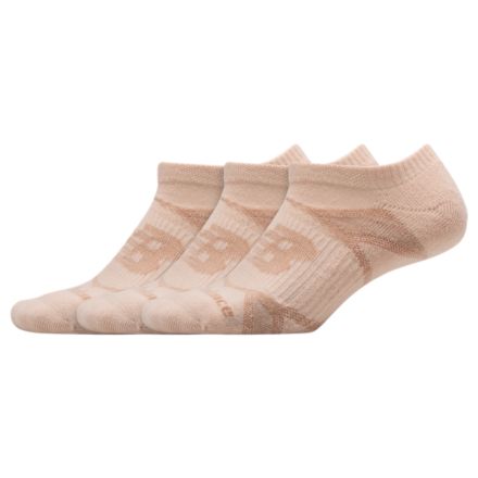 NB Performance No Show Socks 3 Pack, LAS61123OPK