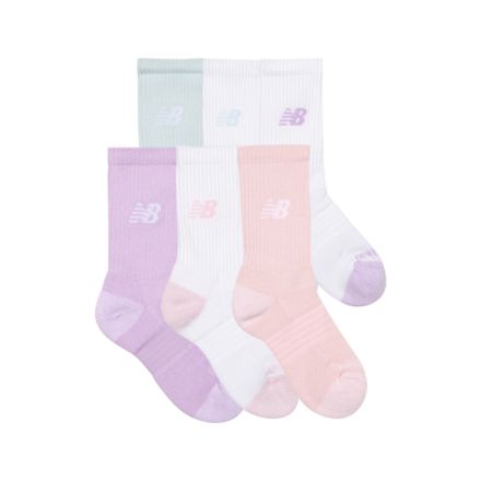 Youth Active Crew Socks 6 Pack